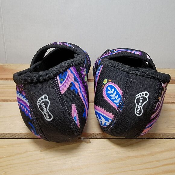 Nufoot Mary Jane Stretch Indoor Non Slip Slippers - Size Medium - Picture 3 of 6